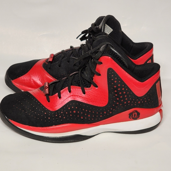 Other - Adidas D Rose 773 III Men's Size 11 Black/Red Sneakers (D73914)